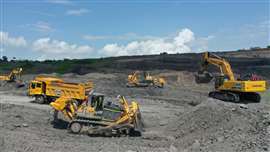 LiuGong earthmoving machinery at work (Image: LiuGong)