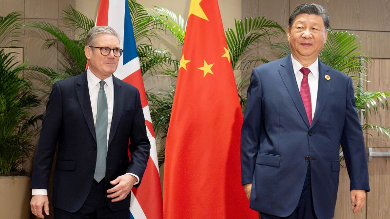 For Britain, China remains a ‘threat’ – but one worth doing business with