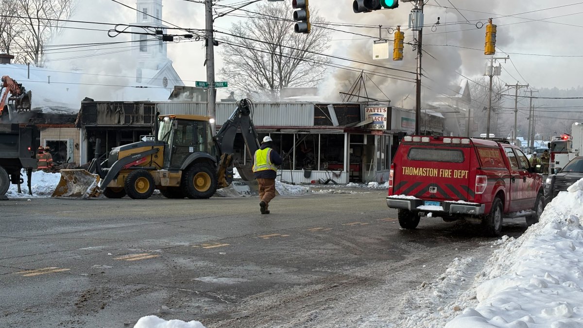 Multiple businesses destroyed by major fire in downtown Thomaston – NBC Connecticut