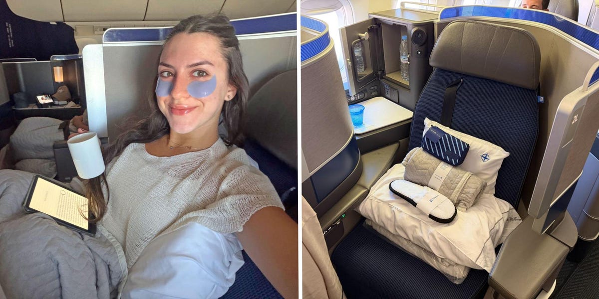 I Flew in United Business Class Using Points; Worth It for Long Flight