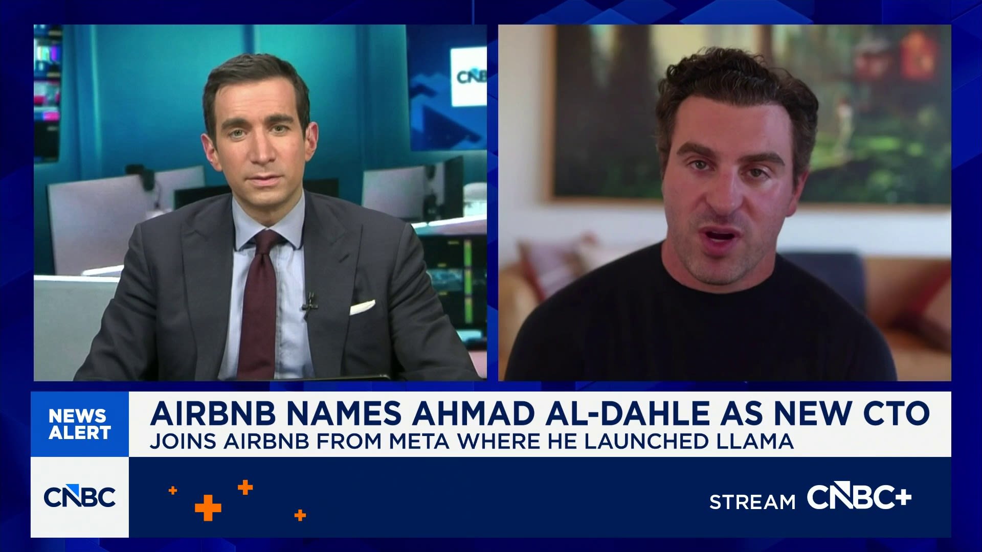 Airbnb CEO Brian Chesky on new CTO: We have an opportunity to do AI right for travel and e-commerce