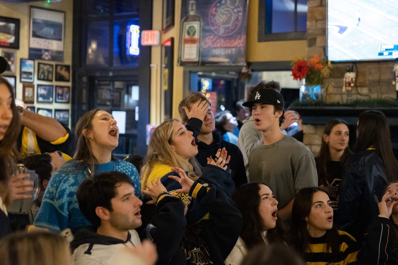 Michigan students react to Big 10 Championship