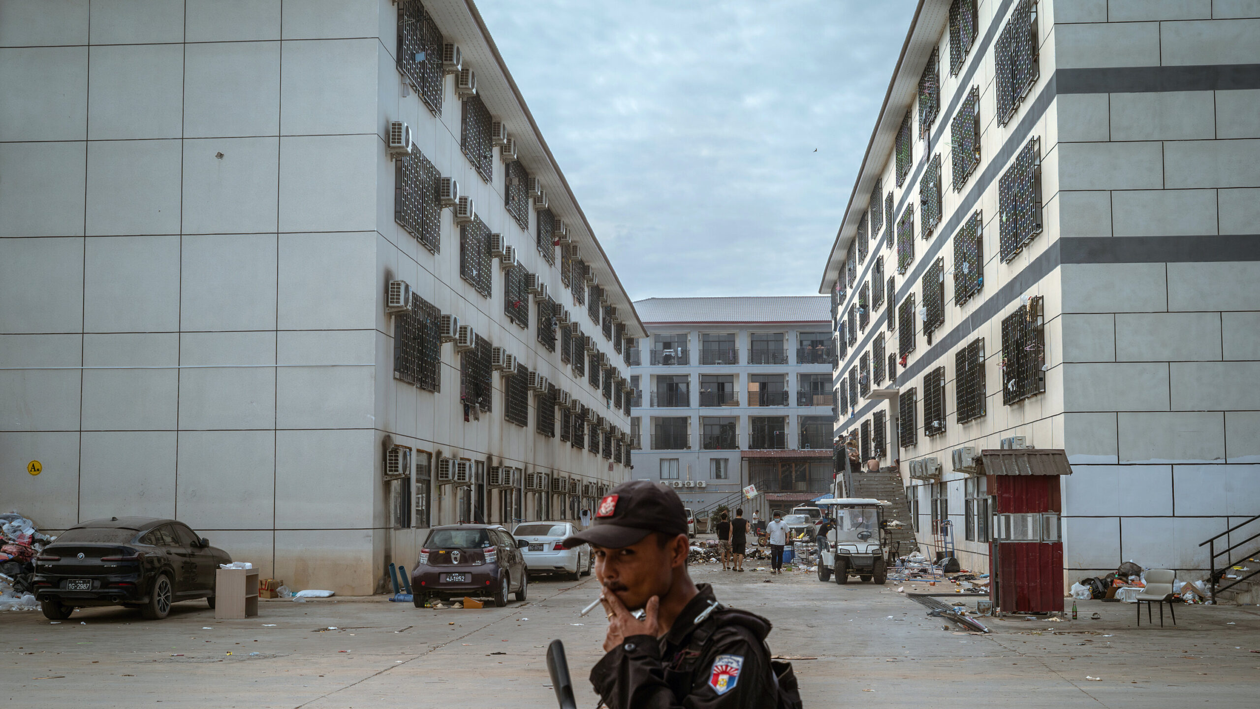 At This Office Park, Scamming the World Was the Business