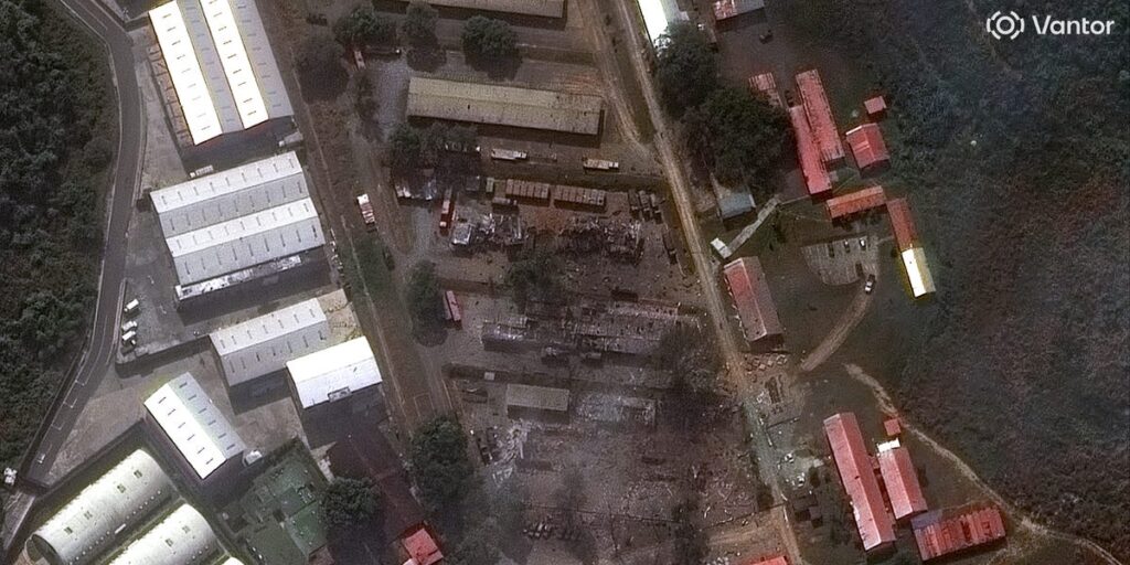 Damage at Venezuelan Military Sites After US Strikes: Satellite Images