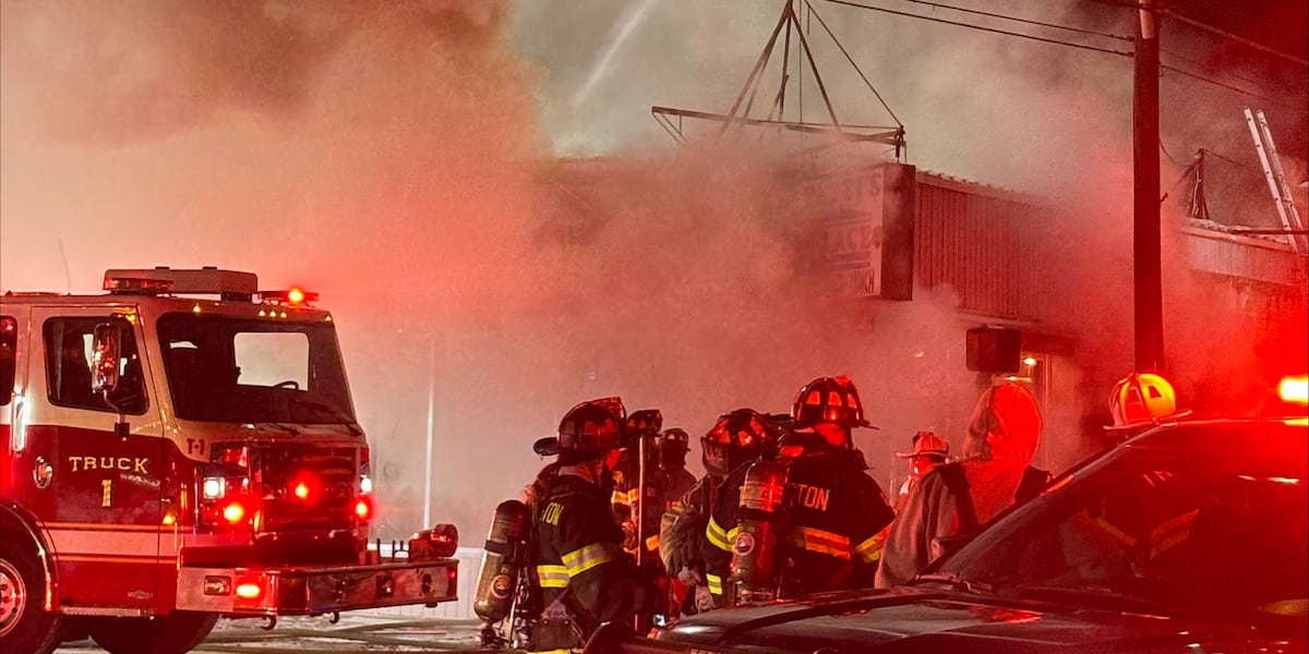 Fire damages several businesses in Thomaston