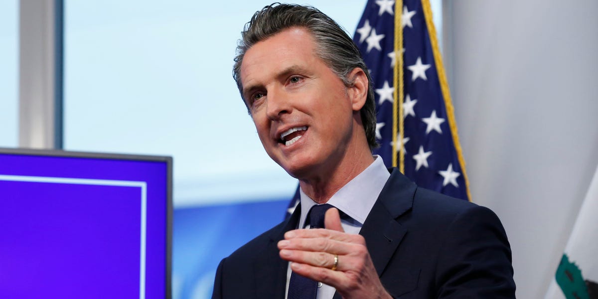 Gavin Newsom Denied Entry to Fireside Chat at Davos, Per Social Media