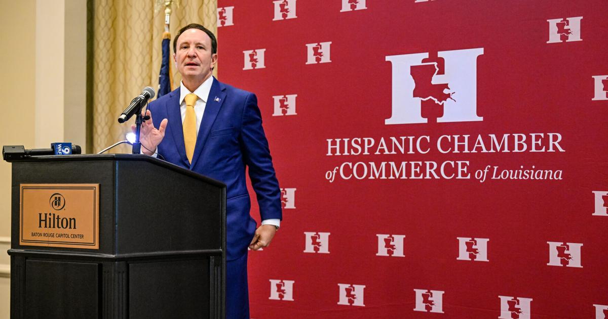 Gov. Jeff Landry touts immigration policy at business event | Business