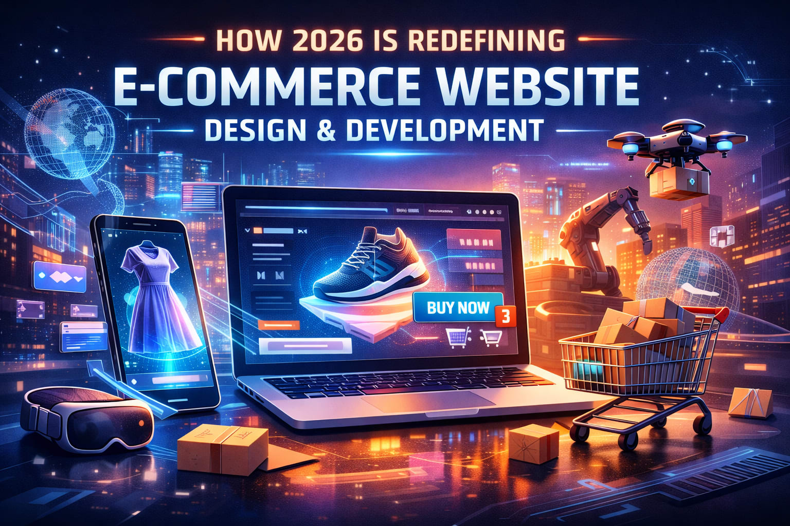 How 2026 is Redefining E-Commerce Website Design & Development