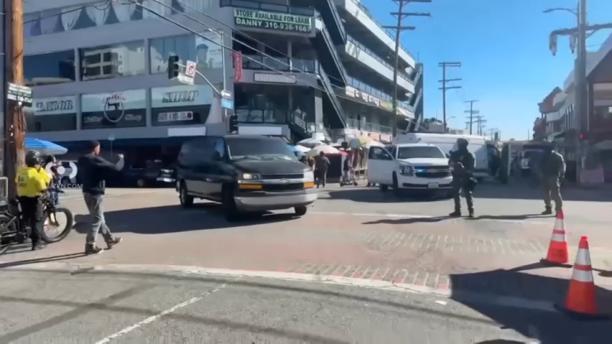 LA’s Fashion District resembled ‘war zone’ during immigration operation, business owner says – NBC Los Angeles