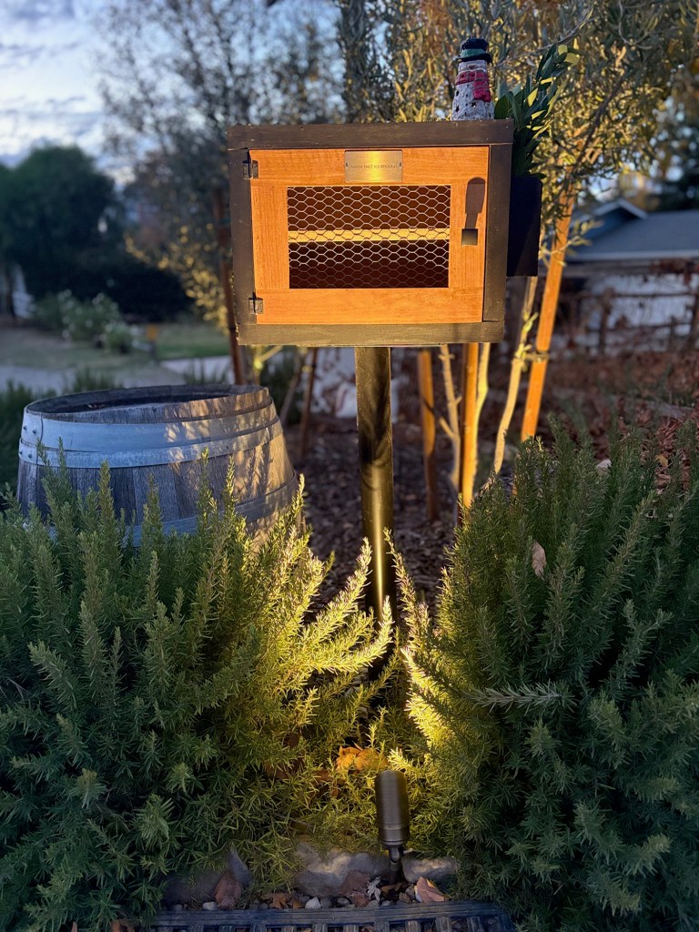 Santa Ynez Sourdough customers can pick up their orders from a wooden box outside owner Amanda Rogers’ home.