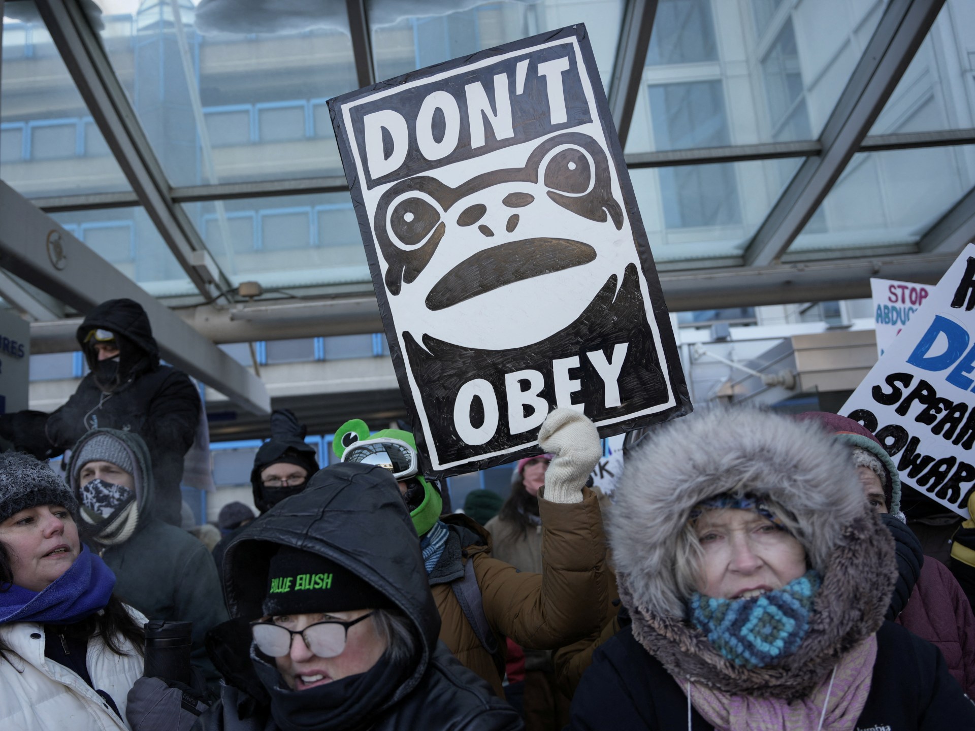 Minneapolis businesses close doors for economic blackout protesting ICE | Protests News