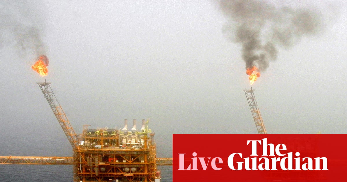 Oil hits two-month high as Trump threatens Iran’s trading partners, and warns ‘we’re screwed’ if supreme court blocks tariffs – business live | Business