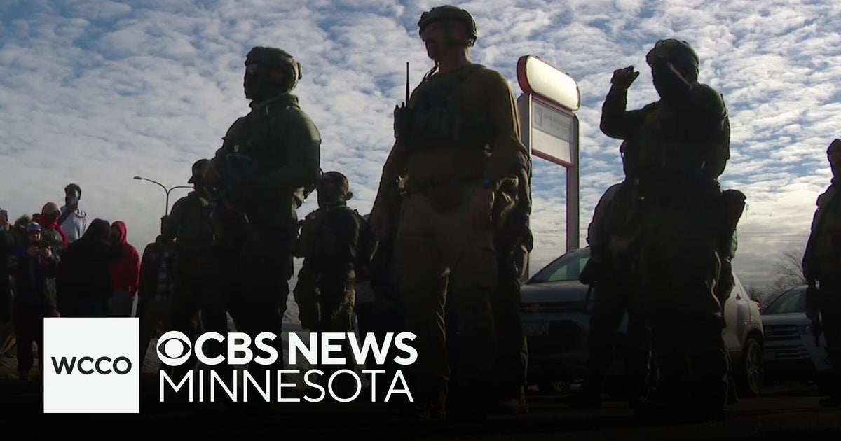 Protesters face off with ICE outside St. Cloud Somali business