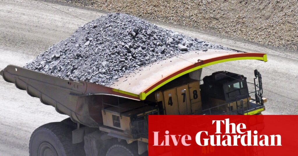 Rio Tinto and Glencore in talks to create world’s largest miner; Sainsbury’s shares fall after Christmas trading report – business live | Business