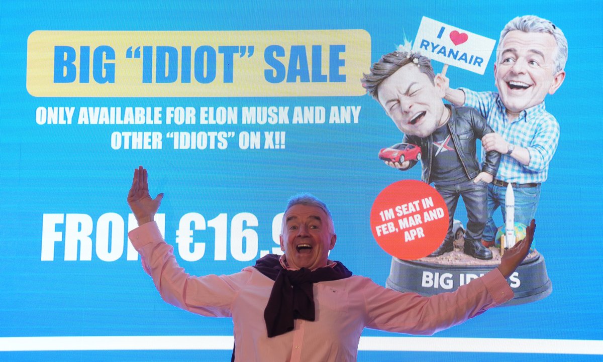 Ryanair’s feud with Elon Musk is good for business
