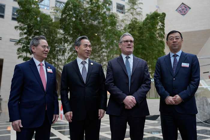 Starmer arrives in Shanghai as he looks to boost UK business opportunities