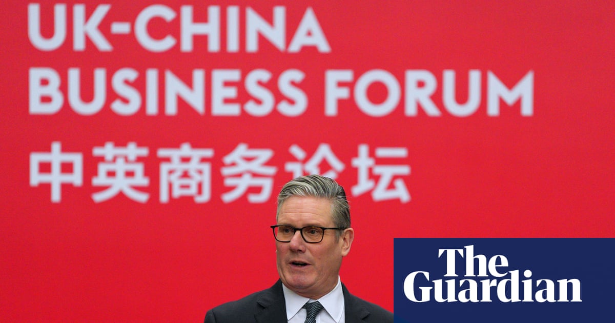 Trump says ‘very dangerous’ for UK to do business with China, after Starmer hails progress in Beijing | China