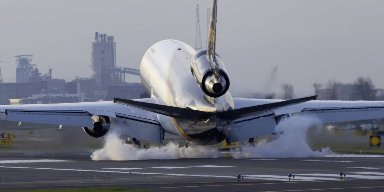 UPS delivers on fourth-quarter numbers, and its stock rises