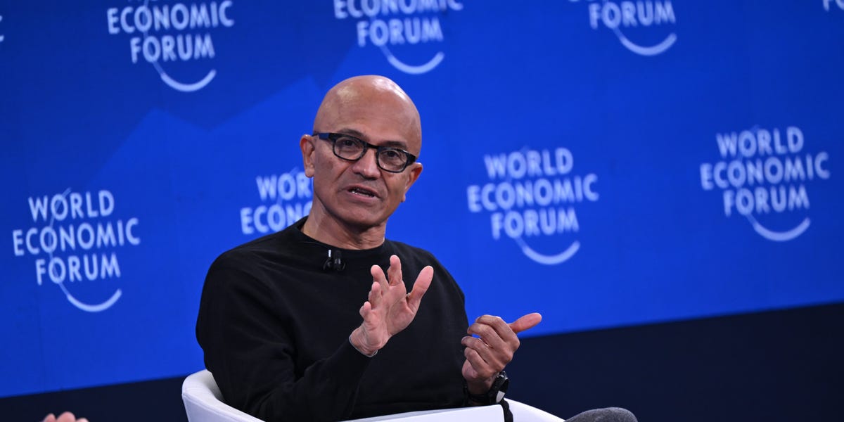 Why Satya Nadella Said He's Psyched About More Competition