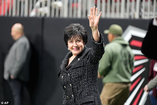 The New Orleans Saints (pictured, owner Gayle Benson) will be the home team for the game