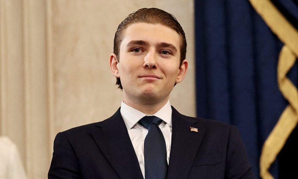 President Trump’s Son Barron Enters Beverage Industry with New Business Venture – National Enquirer
