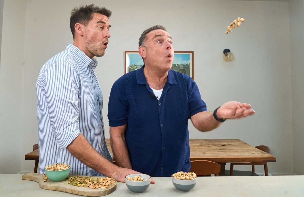 Comedian John Thomson and registered nutritionist Rob Hobson