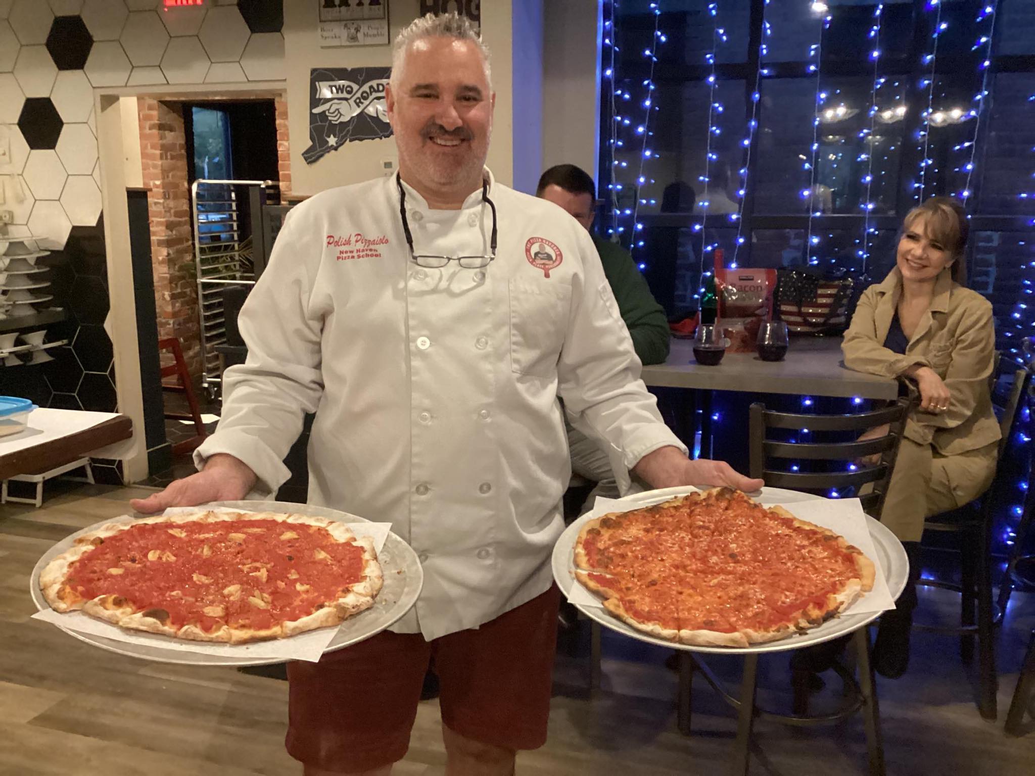 Frank Zabski, founder/owner of New Haven Pizza School takes two...