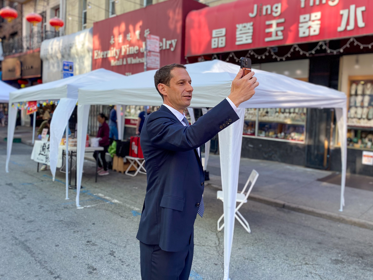 Mayor Lurie hyped 205 small businesses last year on Instagram.