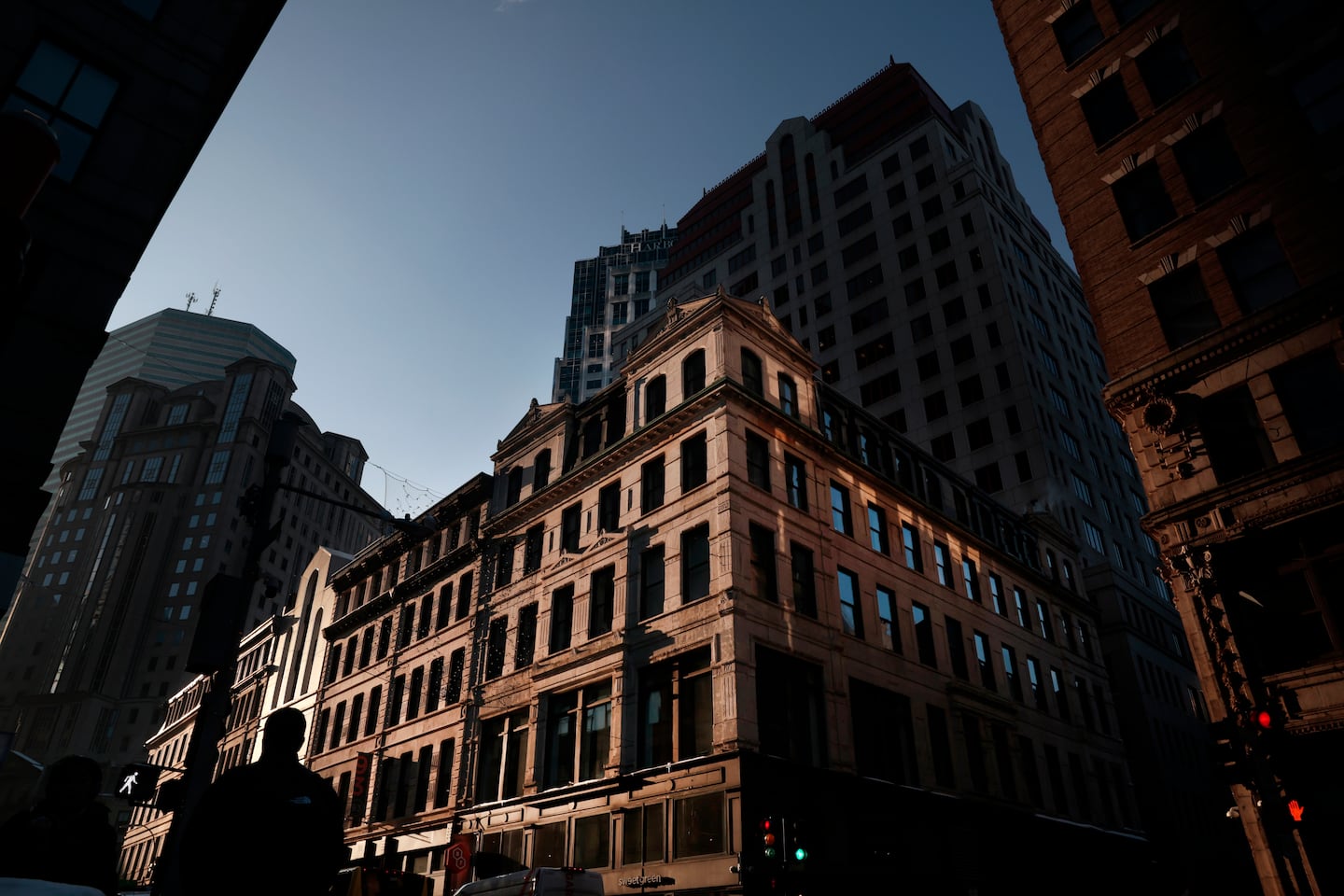 The office market in and around Downtown Crossing is perking up, according to a new report.