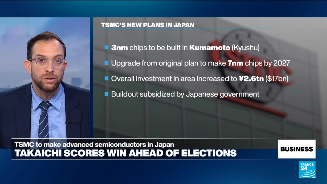 Business - TSMC announces production of advanced AI chips in Japan