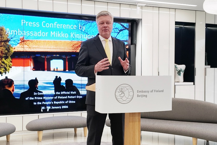 Finland ambassador: Finnish firms eye China's booming e-commerce market - Opinion