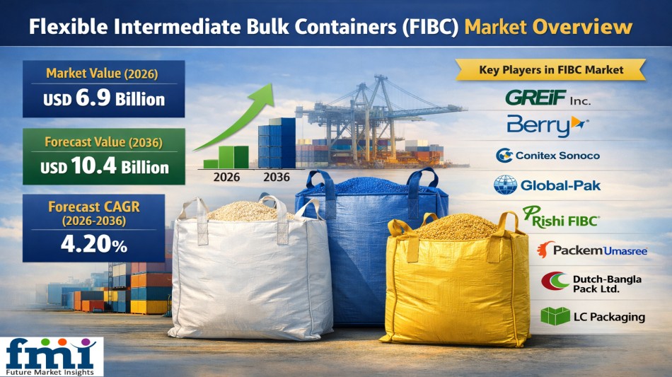 Flexible Intermediate Bulk Containers (FIBC) Market Growth 2026-2036: Global Market to Reach USD 10.4 Billion by 2036 at 4.20% CAGR