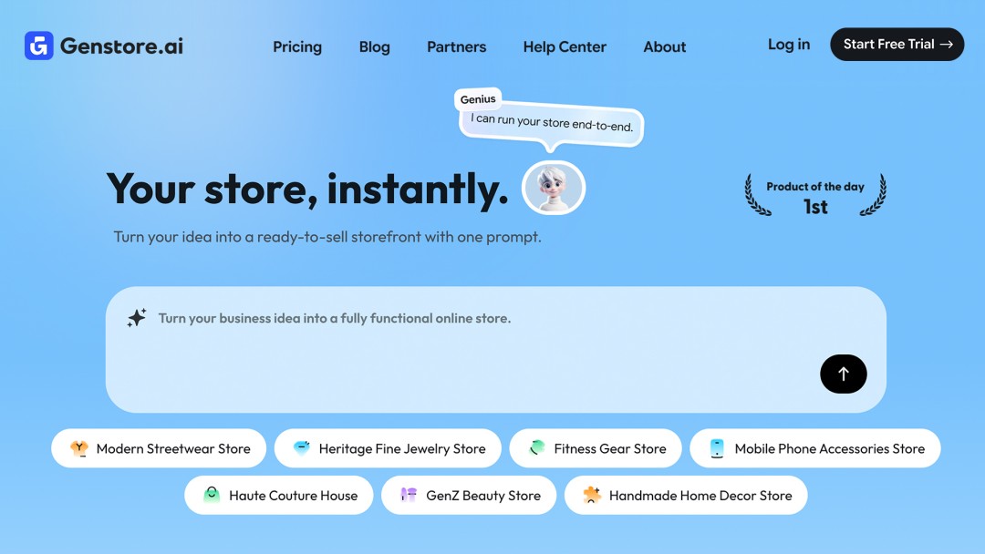 From Idea to Live Store in Minutes: Genstore Launches AI-Native Commerce With Autonomous Agent Teams