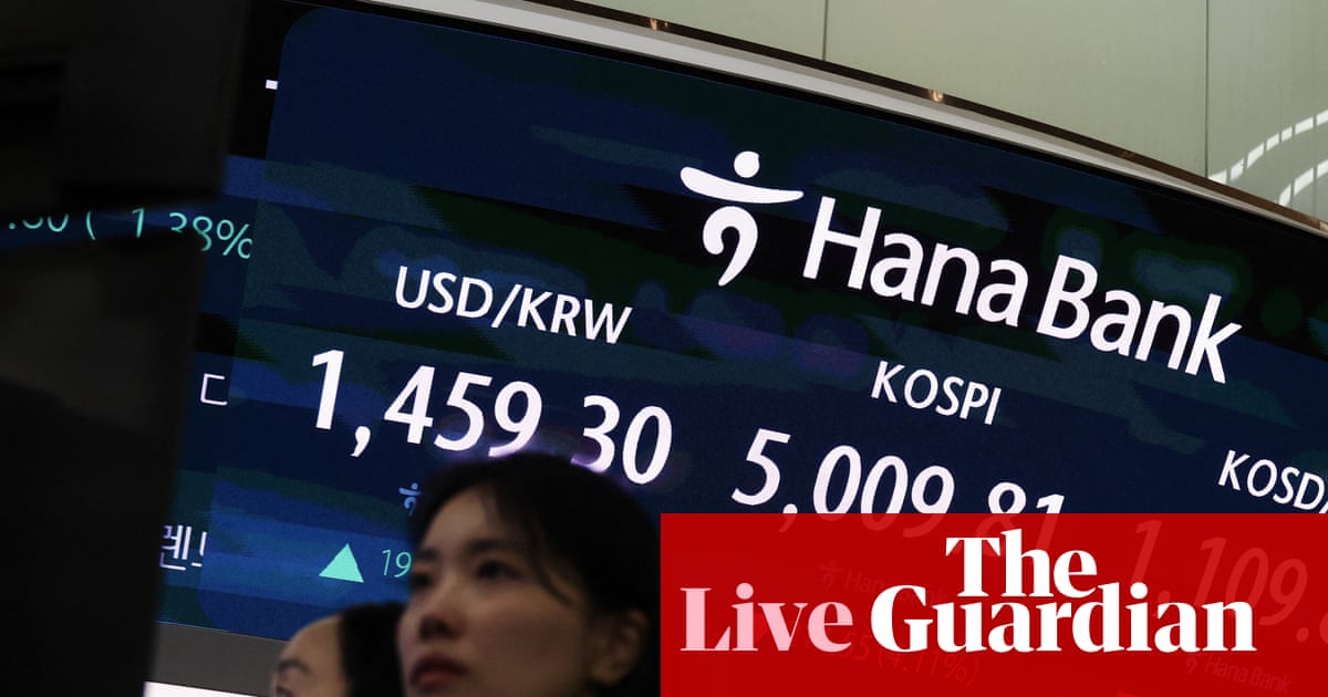 Gold and silver slide in ‘metals meltdown’; UK factory growth hits 17-month high – business live | Business