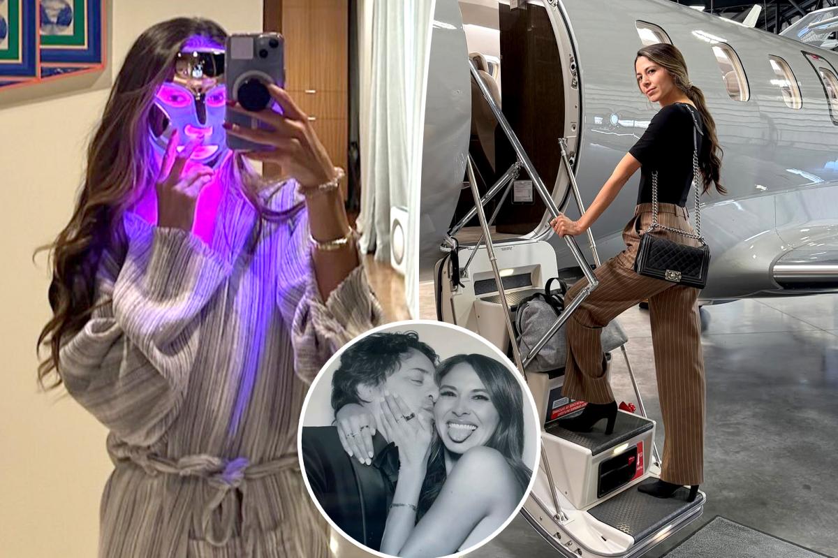 Google co-founder's influencer girlfriend promotes 'obtainable' lifestyle with yacht yoga, caviar breakfast