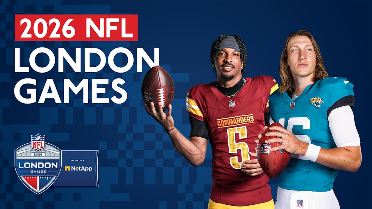 Jacksonville Jaguars, Washington Commanders to play in 2026 NFL London games