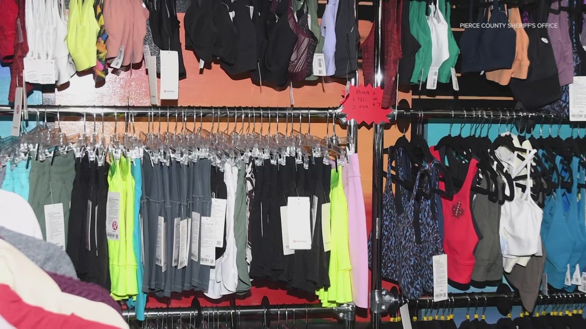 Pierce County business owner accused of trafficking stolen Lululemon items