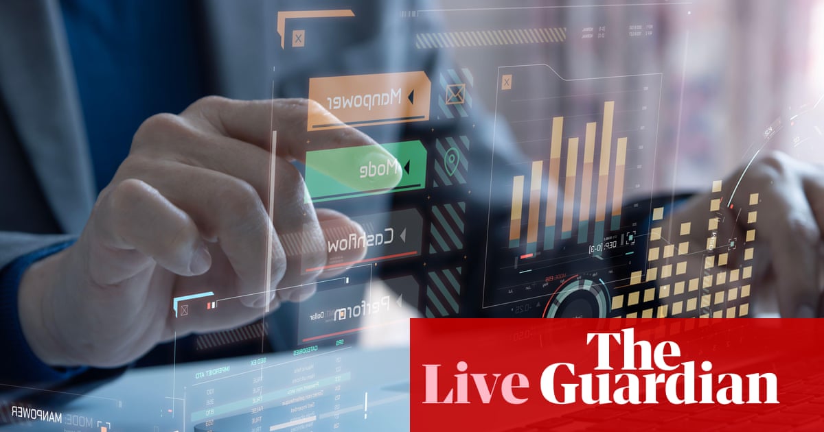 Software stock sell-off goes global amid fears over AI-led disruption – business live | Business