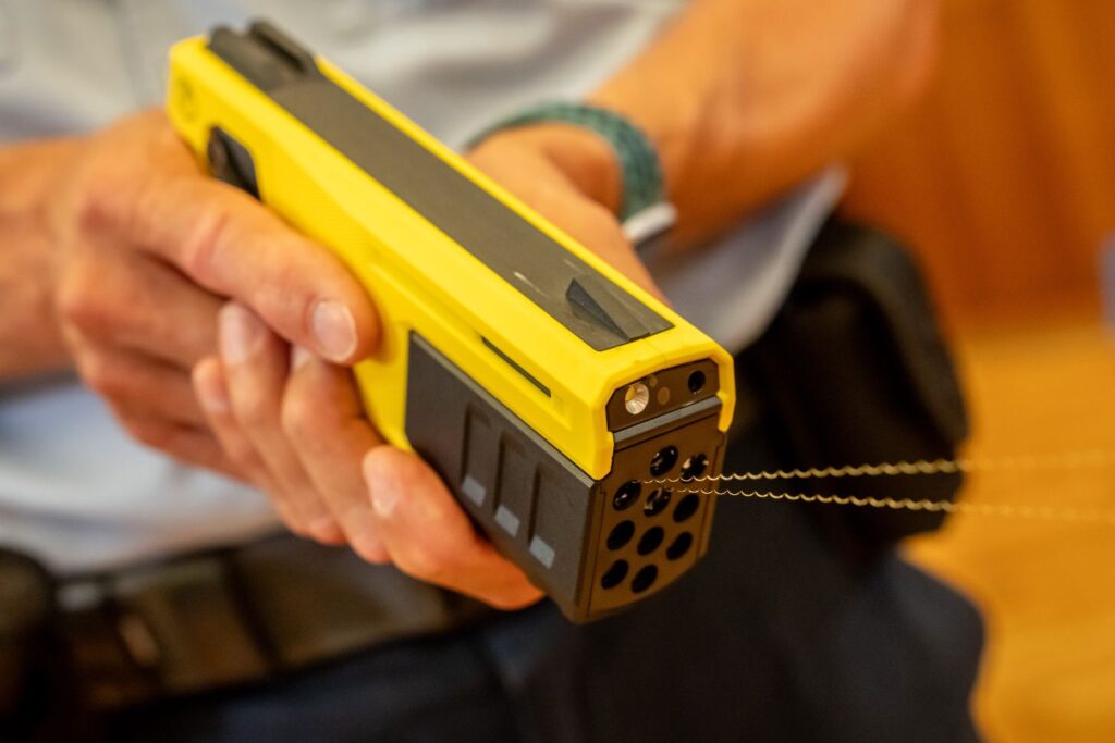 Taser Maker Axon Says Its Business Is Being ‘Supercharged by AI.’ Its Stock Is Surging.
