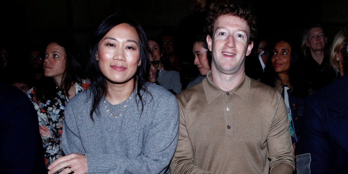 Why Mark Zuckerberg Sat Front Row at Prada's Latest Show