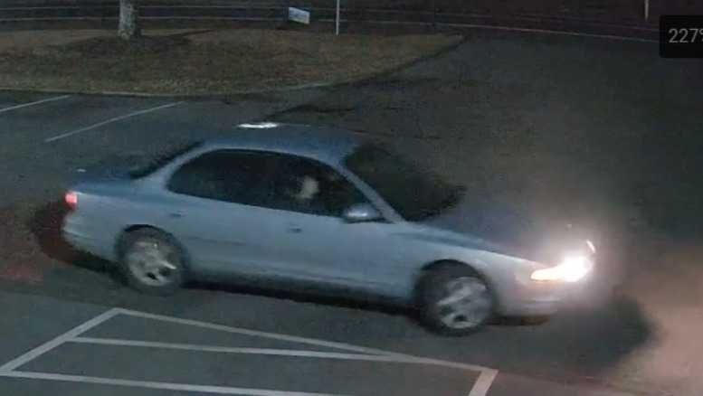 Business sign shot multiple times