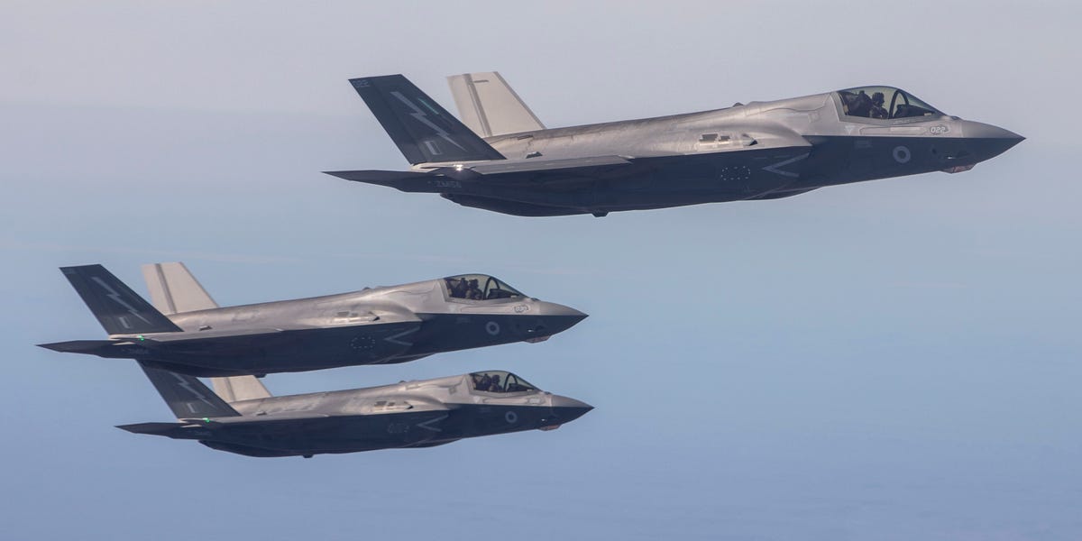 RAF F-35 Stealth Fighter Jets Just Scored Their First-Ever Combat Kill