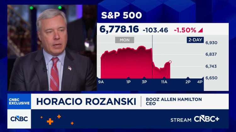 Booz Allen CEO Horacio Rozanski: 'I'm incredibly proud to be an American today'