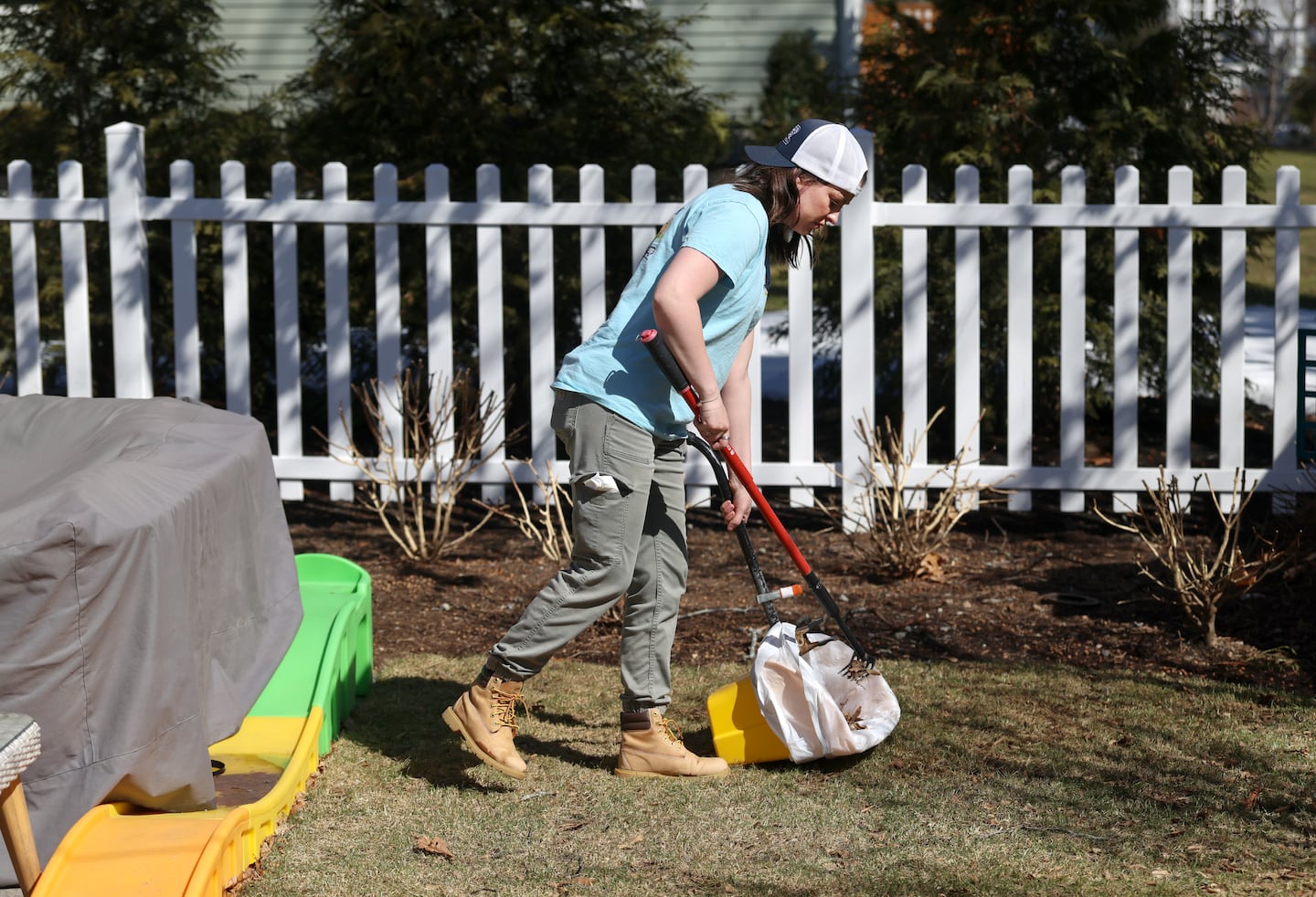 The snow is gone, but gross waste remains