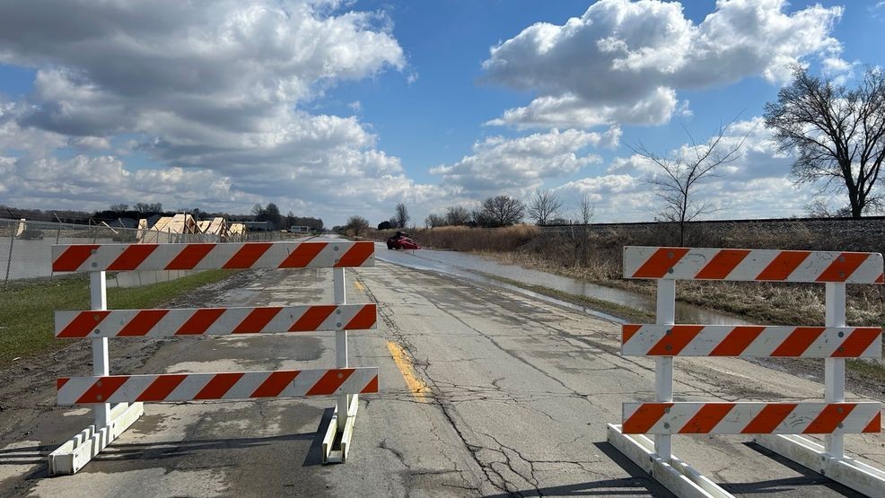 Flooding across Marshall County is causing issues for people trying to get to their destinations as well as business owners. (WSBT Photo)