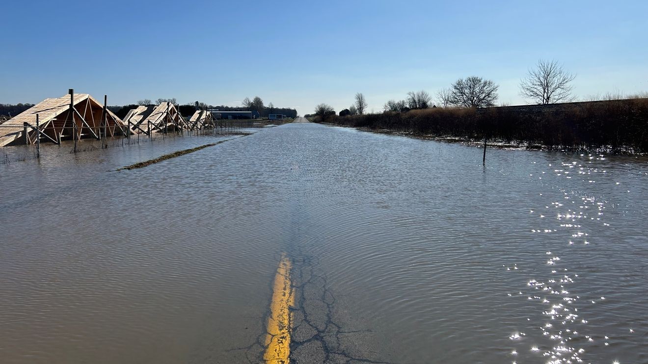 Flooding closes roads in Marshall County, hurting business and raising detour concerns