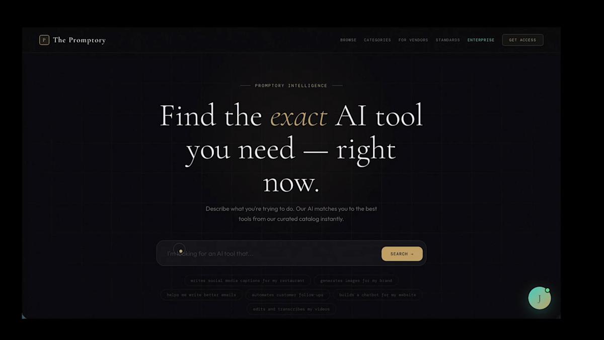 The Promptory Launches First Curated AI Marketplace with Built-In AI Strategy Director for Small Business and Enterprises