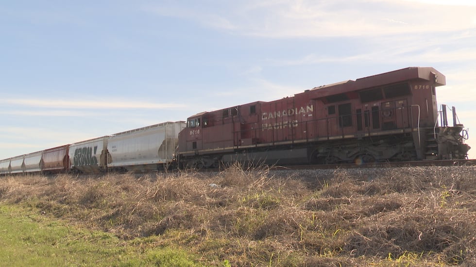 Union Pacific confirmed to KBTX it owns the train.