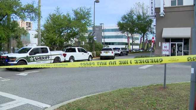 First responders and Orange County Sheriff's deputies are on scene at a business﻿ on W. Sand Lake Road