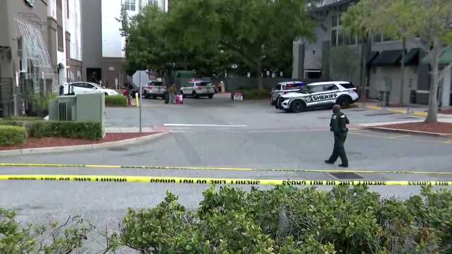 First responders and Orange County Sheriff's deputies are on scene at a business﻿ on W. Sand Lake Road